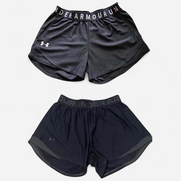 Under Armour Pants - 2 Pairs Under Armour Women's Black Athletic Shorts